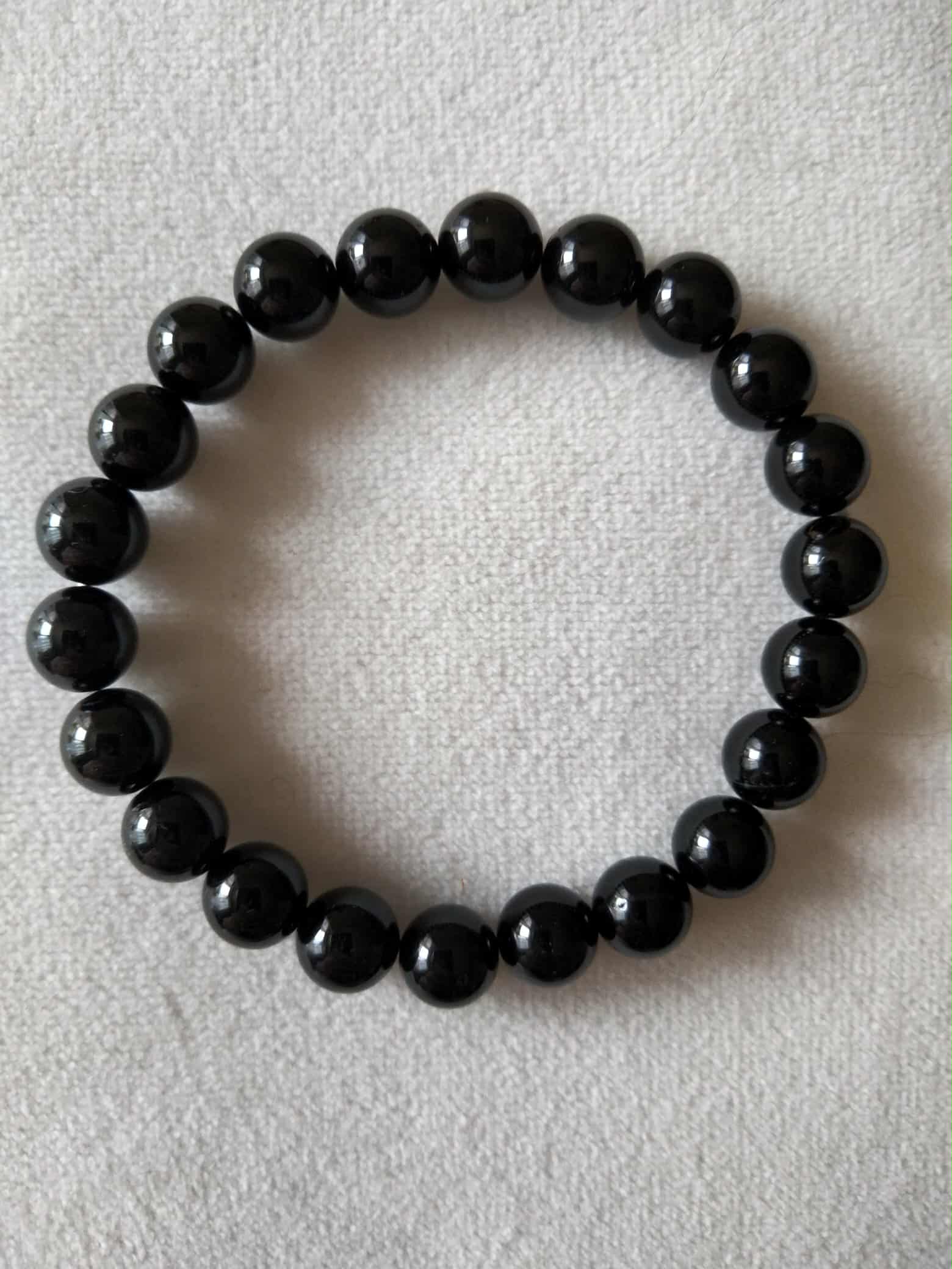Bracelet tourmaline noire