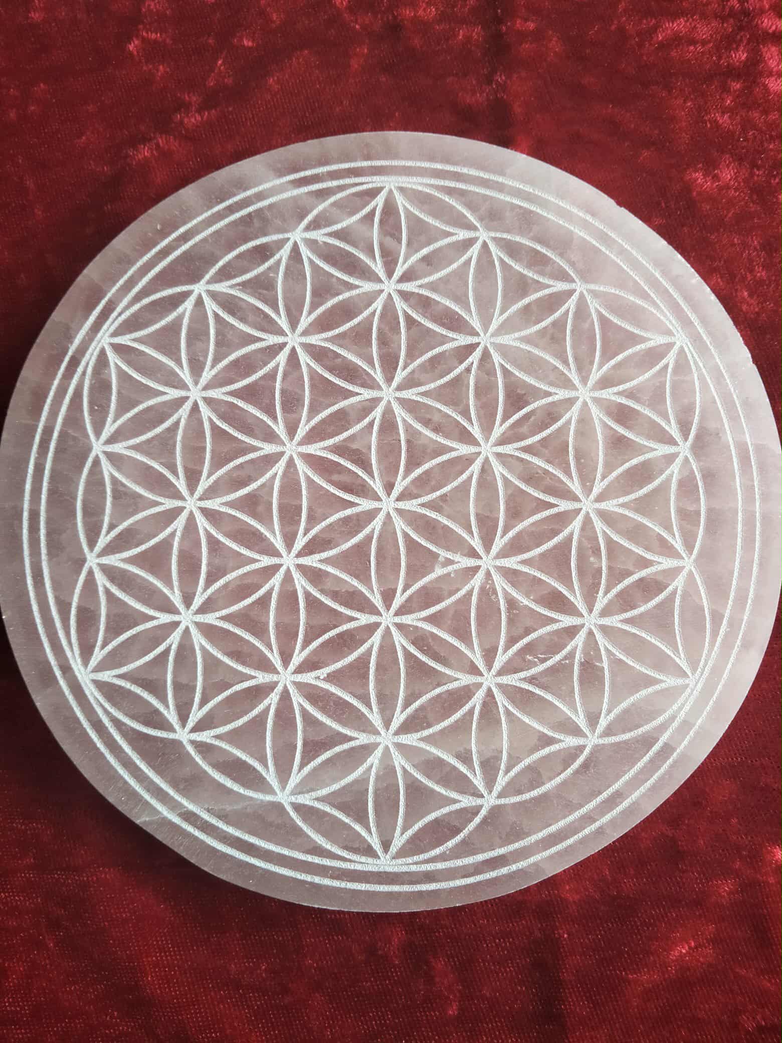 Plaque en sélénite A+