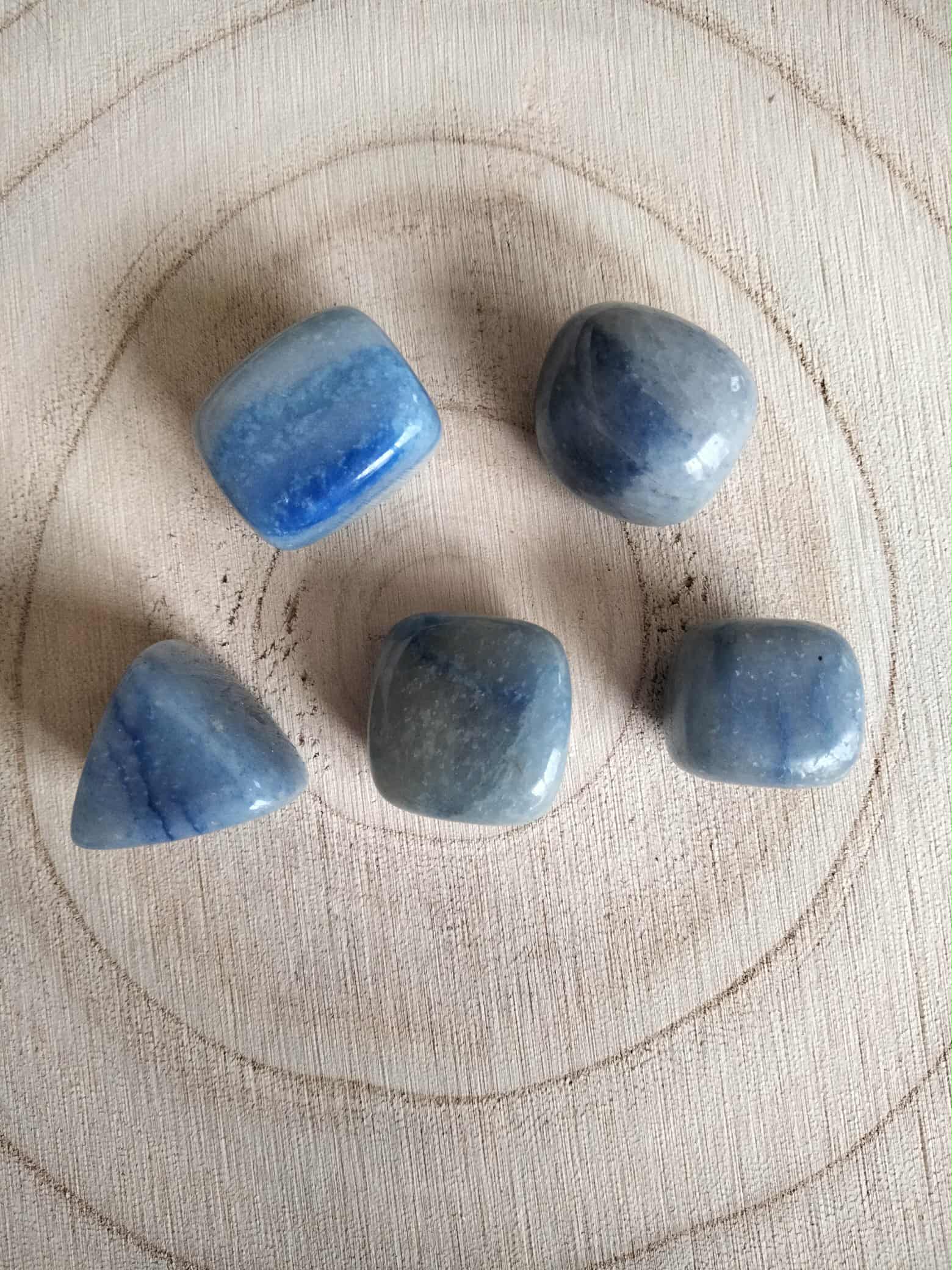 Pierre roulée Apatite