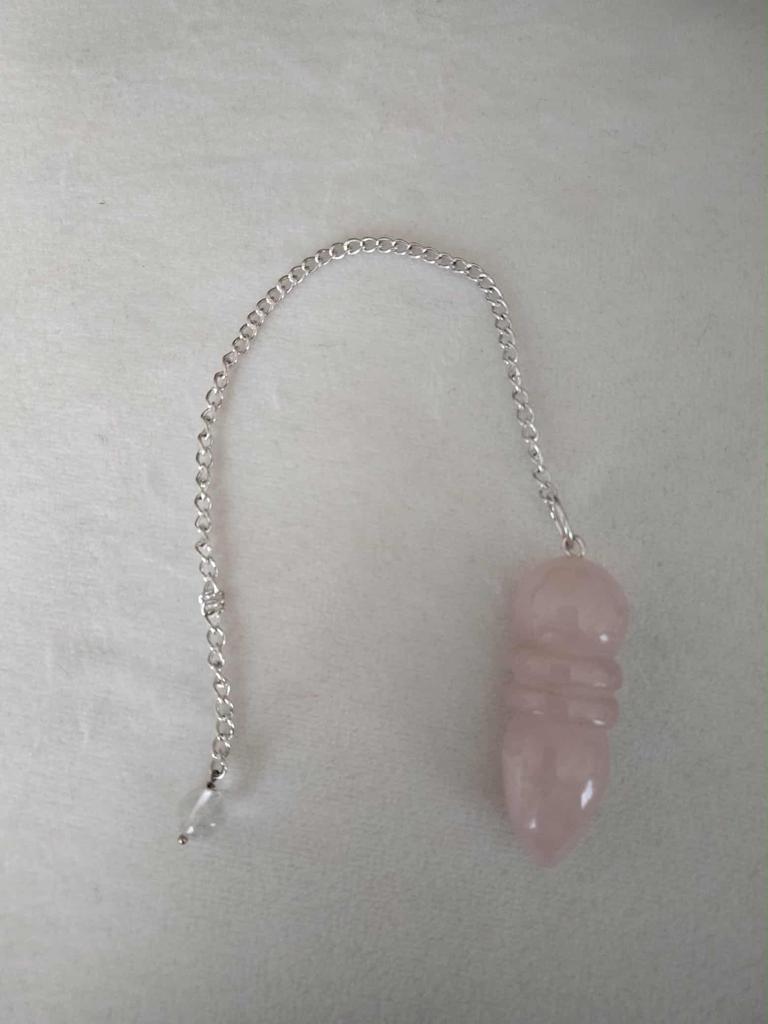 Pendule égyptien Quartz rose