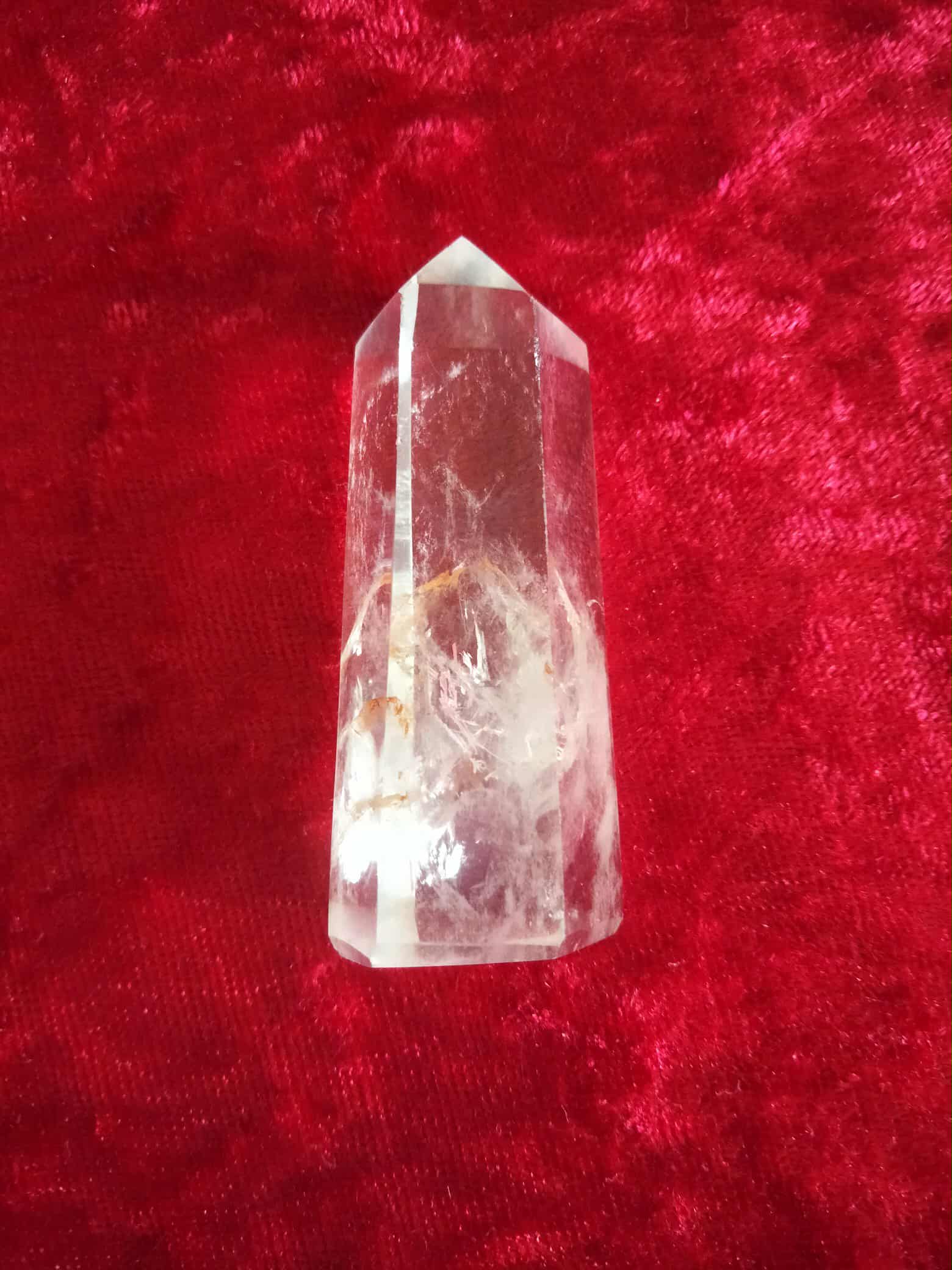 Pointe polie Cristal de roche